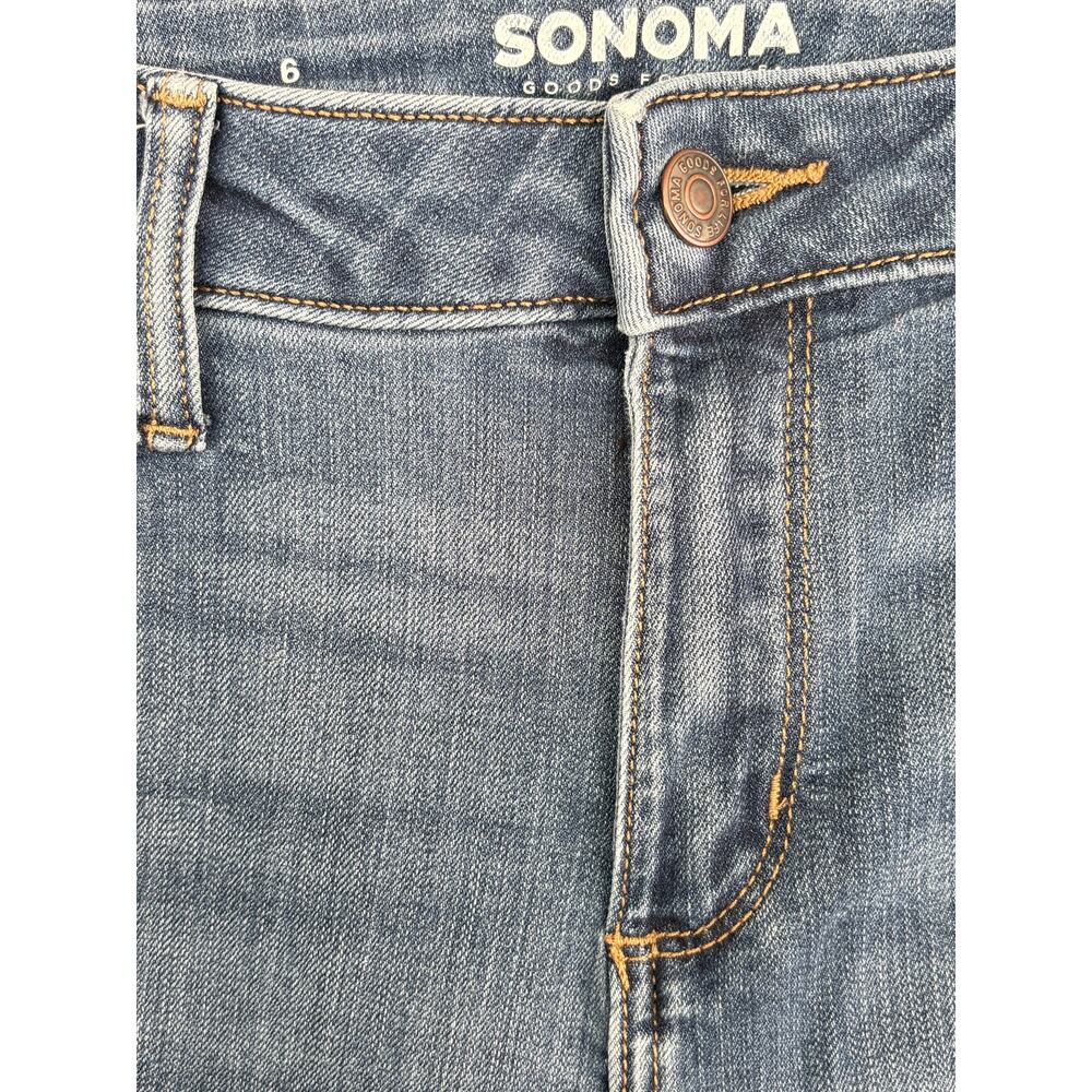 Sonoma Bootcut Jeans 6 6R Medium Wash Denim - Picture 5 of 5